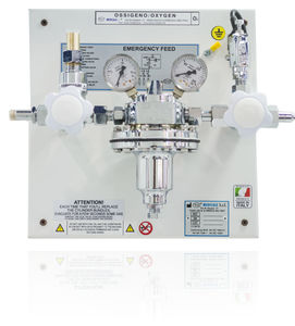 unité de distribution de gaz médicaux à double étage