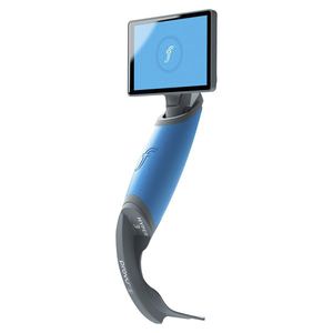 laryngoscope vidéo avec moniteur vidéo intégré