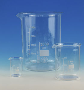bécher en verre borosilicaté