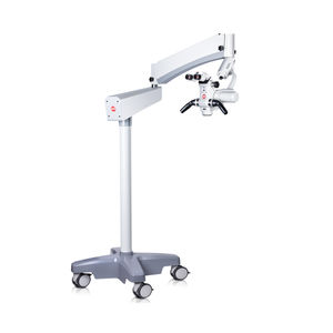 microscope de chirurgie dentaire / microscope de consultation dentaire / sur roulettes
