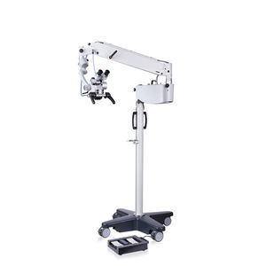 microscope de chirurgie ORL / sur roulettes