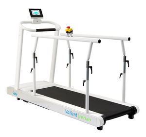 tapis roulant ergomètre avec main courante