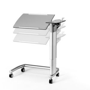 table de lit sur roulettes