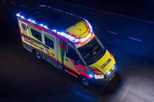 ambulance cellule rapportée