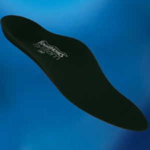 semelle orthopédique avec coussinet pour talon