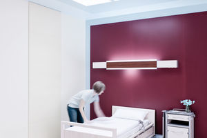gaine tête de lit murale