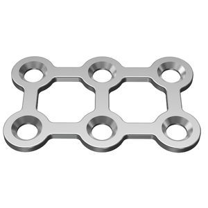 plaque de compression maxillo-faciale