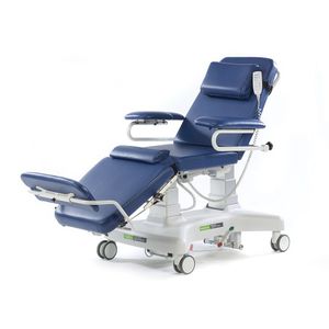 fauteuil de dialyse électrique / 3 sections / sur roulettes / Trendelenburg