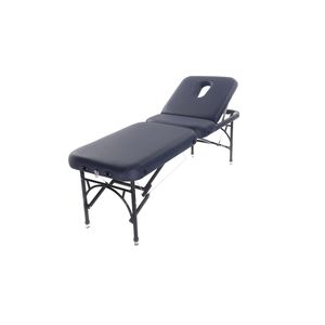 table de massage manuelle / portable / à hauteur réglable / 2 sections