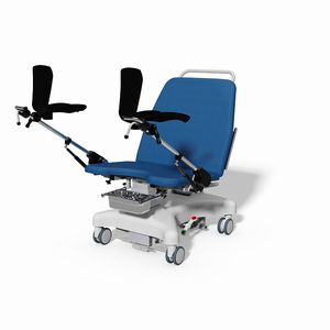 fauteuil d'examen gynécologique / électrique / sur roulettes / Trendelenburg