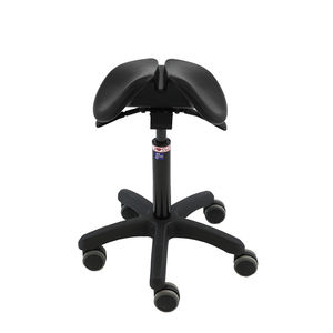 tabouret pour cabinet médical / à hauteur variable / basculant / en forme de selle