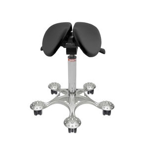 tabouret pour cabinet médical / à hauteur variable / basculant / sur roulettes