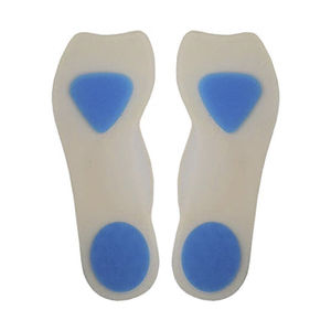 semelle orthopédique avec coussinet pour talon