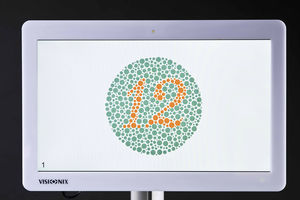 afficheur de test d'Ishihara