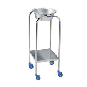 porte-cupule chirurgical sur roulettes