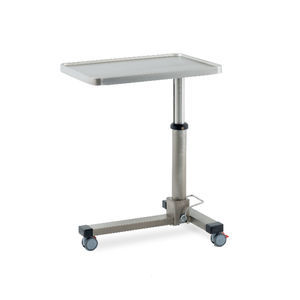 table à instruments en acier inoxydable