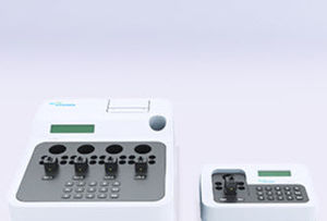 analyseur de coagulation semi-automatique / 4 canaux / compact