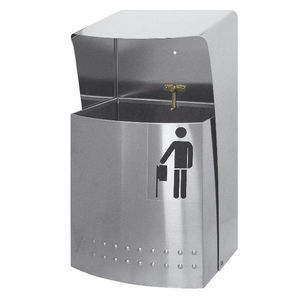 poubelle en acier inoxydable