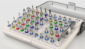 kit d'instruments pour implantologie dentaire