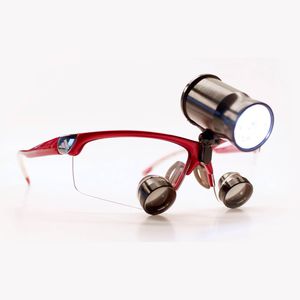 lampe frontale pour loupe binoculaire