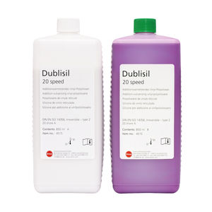 matériau dentaire en silicone