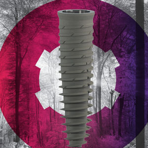 implant dentaire cylindrique conique