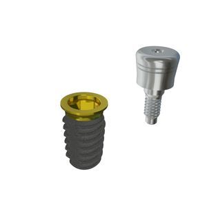 implant dentaire cylindrique conique