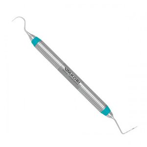 sonde parodontale / double / à code de couleur