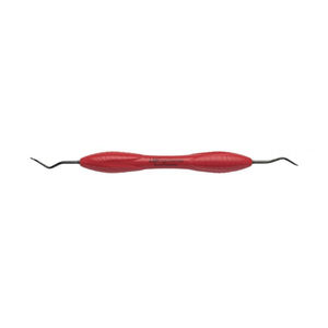 curette parodontale / de Columbia / diamantée / double