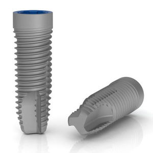 implant dentaire droit / en titane / interne / étroit