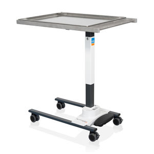 table à instruments en acier inoxydable