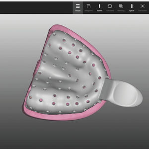 logiciel de conception / de simulation 3D / de laboratoire dentaire