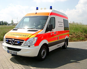 fourgon d'ambulance