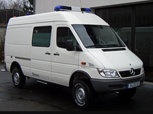 fourgon d'ambulance