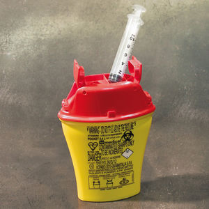 conteneur de déchets / en polypropylène