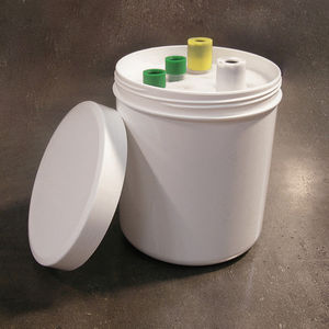 conteneur de transport / biologique / hermétique / pour tubes à essai