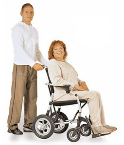 fauteuil de transfert de patient pliable