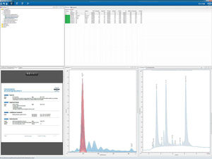 logiciel pour spectrométrie de masse