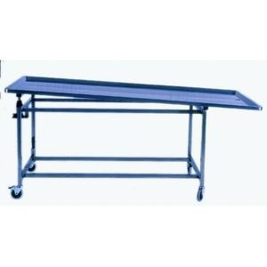 table de lavage mortuaire