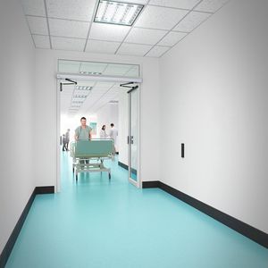 porte pour établissement de santé