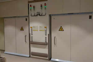 porte à enroulement