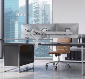 bras porte-moniteur de table