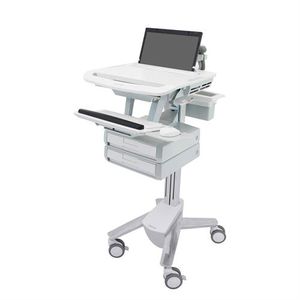 chariot informatique de distribution de médicaments