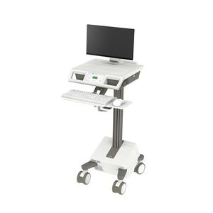 chariot informatique avec batterie
