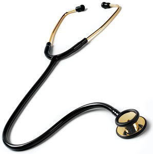 stéthoscope double pavillon / en acier inoxydable