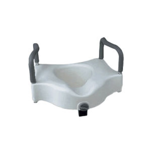 réhausseur de toilettes avec accoudoirs