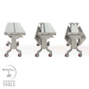 table d'opération vétérinaire hydraulique