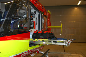 ambulance aérienne hélicoptère