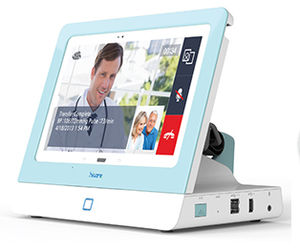 système de télémonitorage de signes vitaux / avec téléconsultation