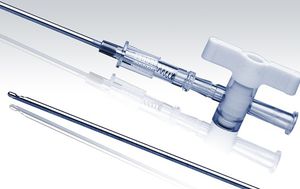 aiguille d'insufflation laparoscopique